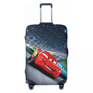 Housse de bagage Cars - Flash McQueen, Chick Hicks et King