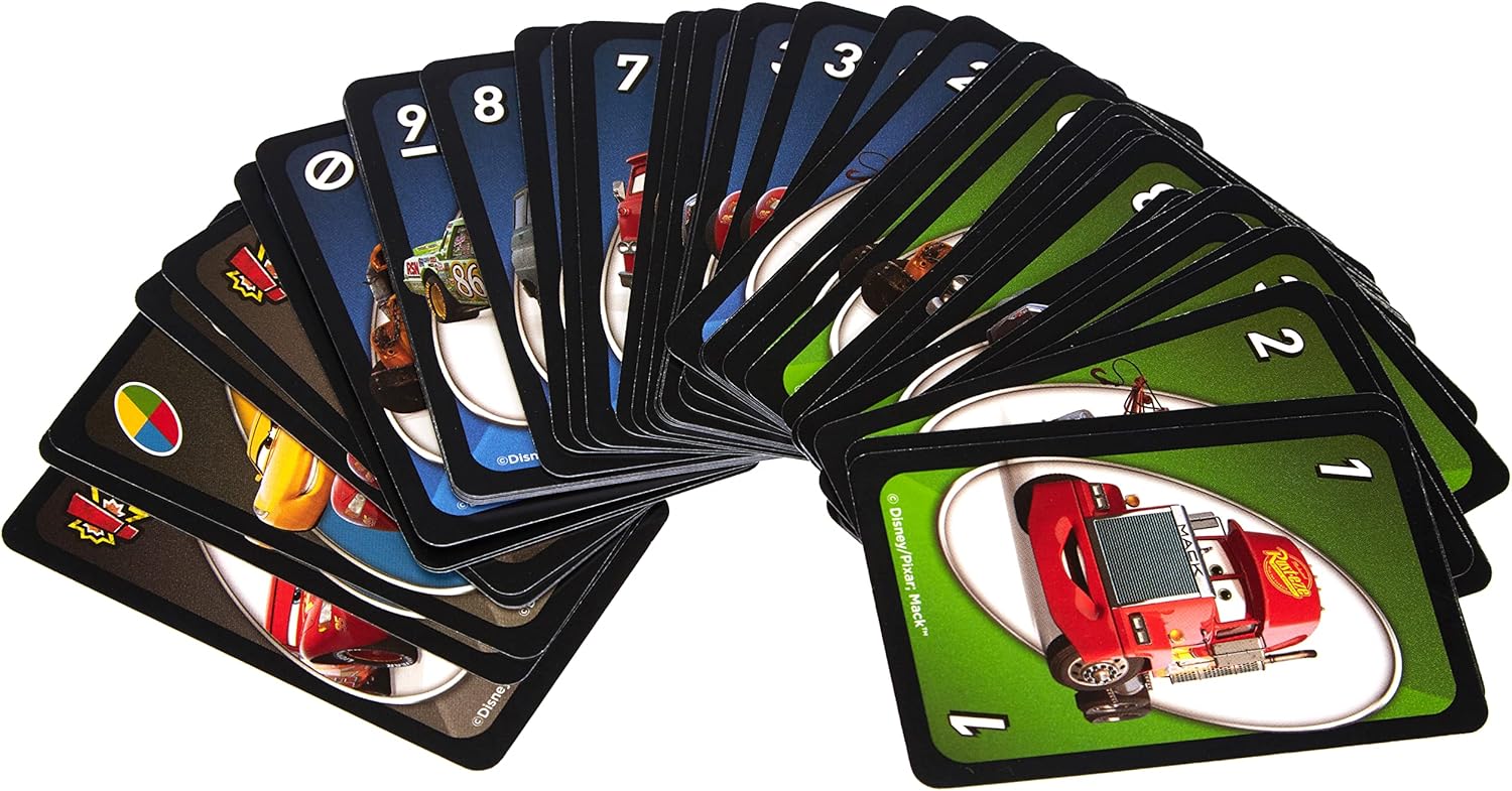 Cartes Uno Cars 3, jeu de cartes – Image 2