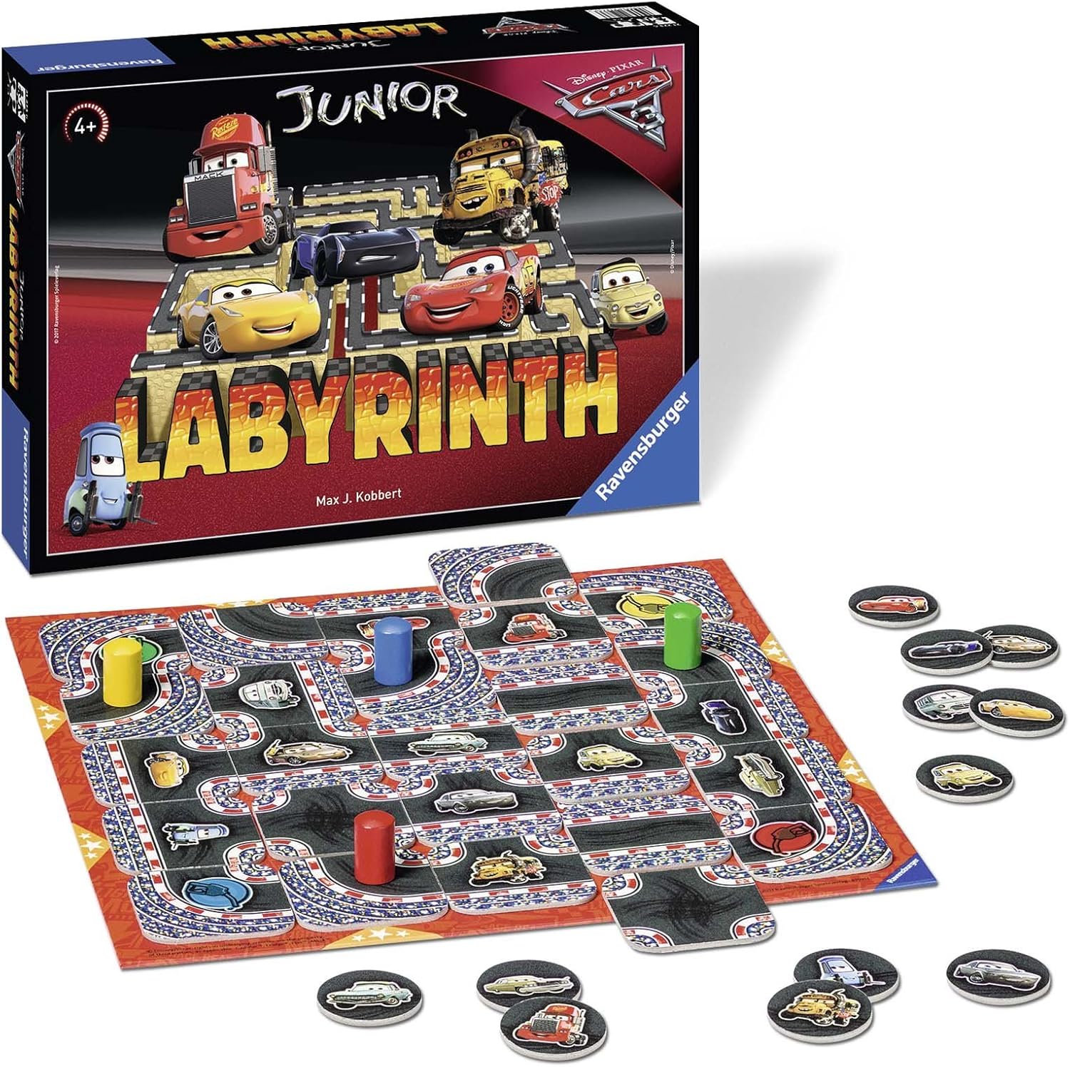 Labyrinthe Junior, jeu de société Cars 3 – Image 2