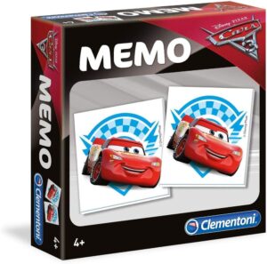 Memo Cars 3 - Jeu de société 80 pièces