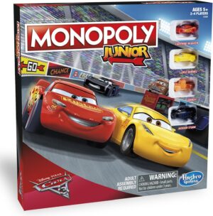 Monopoly Cars 3, jeu de société