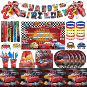 Kit anniversaire Cars complet avec nombreuses variantes