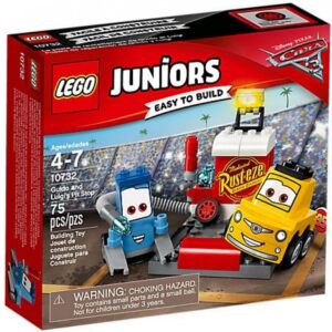 Jeu de construction LEGO Juniors - Stand Guido et Luigi Cars