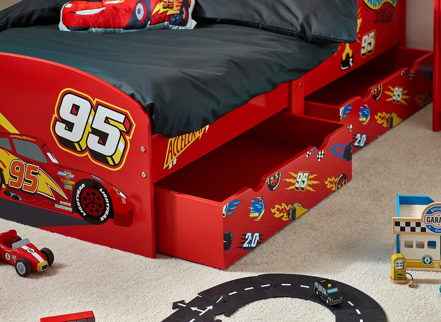 Lit enfant Cars Flash McQueen Cars