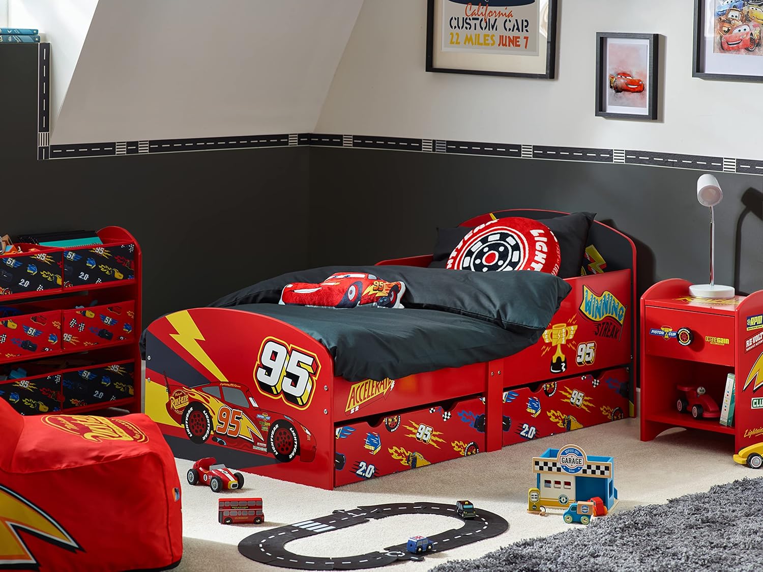 Lit enfant Cars Flash McQueen Cars – Image 5