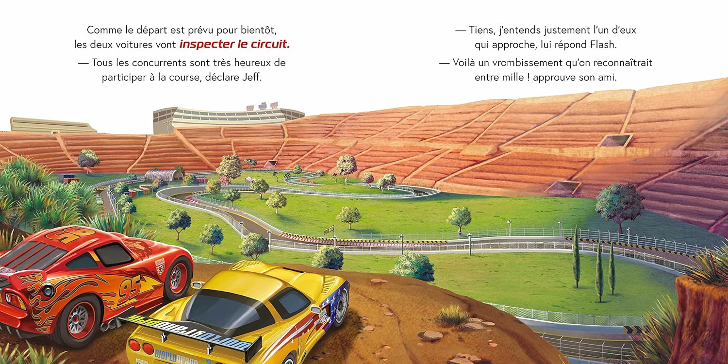 Flash McQueen, histoire #2 du livre Cars : Une course solidaire – Image 3