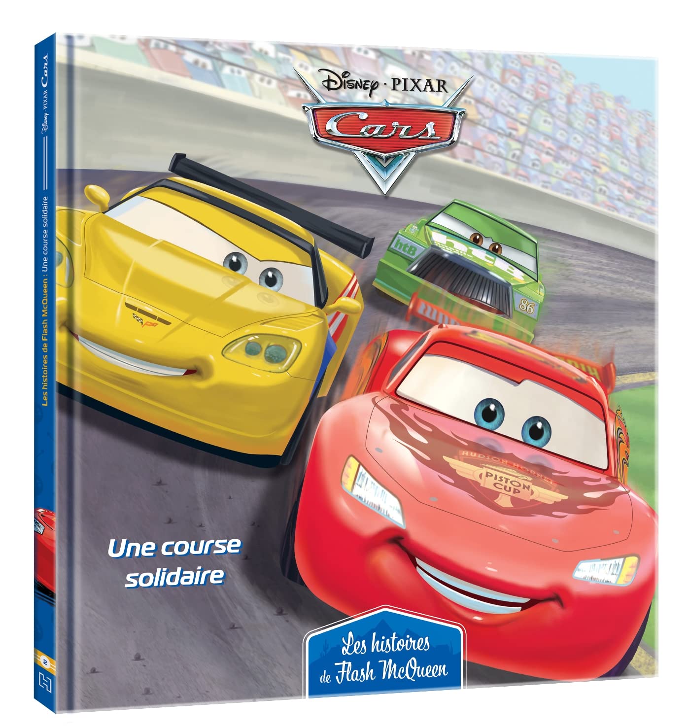 Flash McQueen, histoire #2 du livre Cars : Une course solidaire