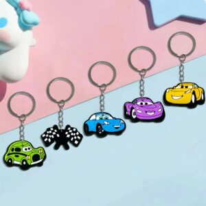 Porte-clés Cars en lot de 5