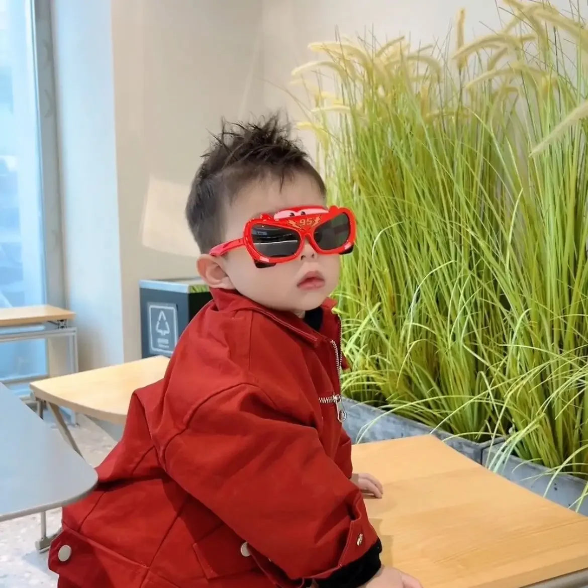 Lunettes de soleil enfant Cars multicolores – Image 2