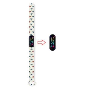 Montre blanche Cars