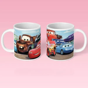 Mug Cars avec McQueen et ses amis