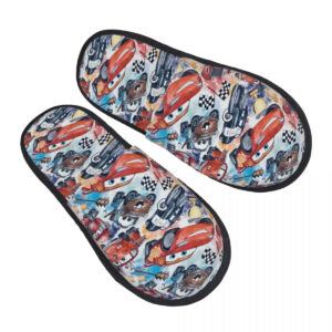 Pantoufles Cars cartoon, tailles 39-41 et 42-45