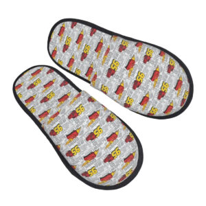 Pantoufles Cars Numéro 95 en taille 39-41 ou 42-45