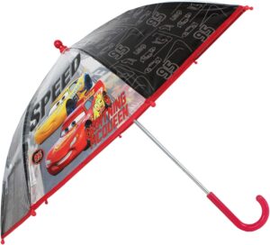 Parapluie Cars avec Flash McQueen et Cruz Ramirez