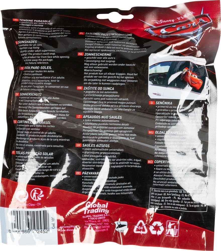 Pare-soleil enfant Cars avec Flash McQueen – Image 5