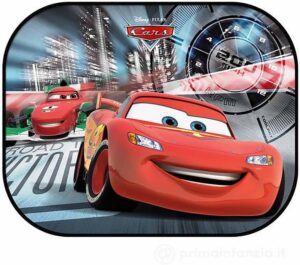 Pare-soleil Cars avec Flash McQueen et Francesco Bernoulli