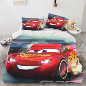 Parure de lit Cars Lightning McQueen au grand sourire