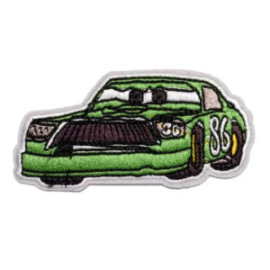 Patch Chick Cars dimensions 8.1x4cm
