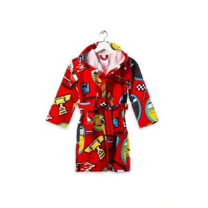 Peignoir enfant Cars avec McQueen et Cruz, 8-10 ans