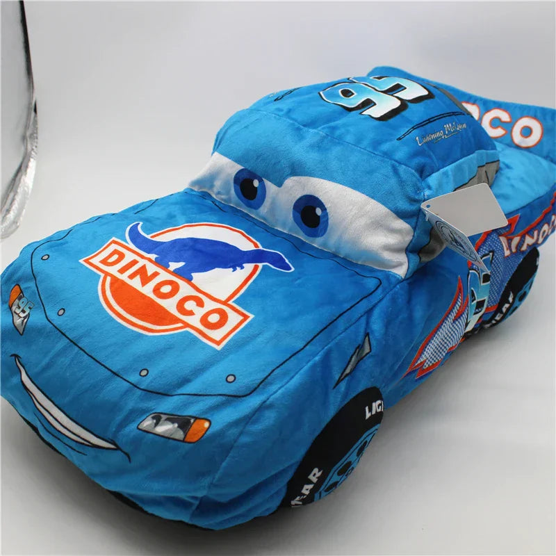 Peluche Flash McQueen Dinoco de Cars – Image 4