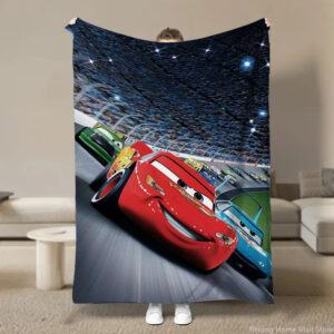 Plaid Cars avec McQueen, Chick et King