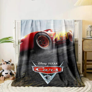 Plaid Cars 3 Flash McQueen en plusieurs dimensions