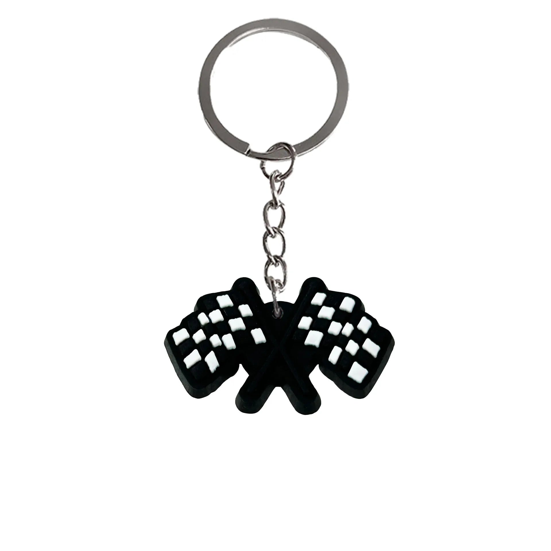 Porte-clés Cars avec drapeau damier de course