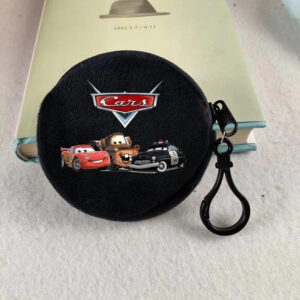 Porte-monnaie Cars avec McQueen, Martin et Sheriff