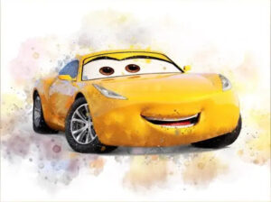 Affiche Cruz Ramirez de l'univers Cars