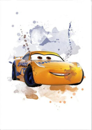 Poster Cruz Ramirez Dinoco de l'univers Cars