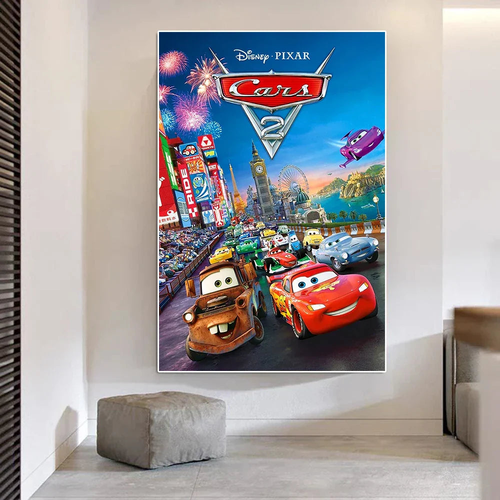 Poster Cars McQueen et ses amis, scène de Radiator Springs – Image 6