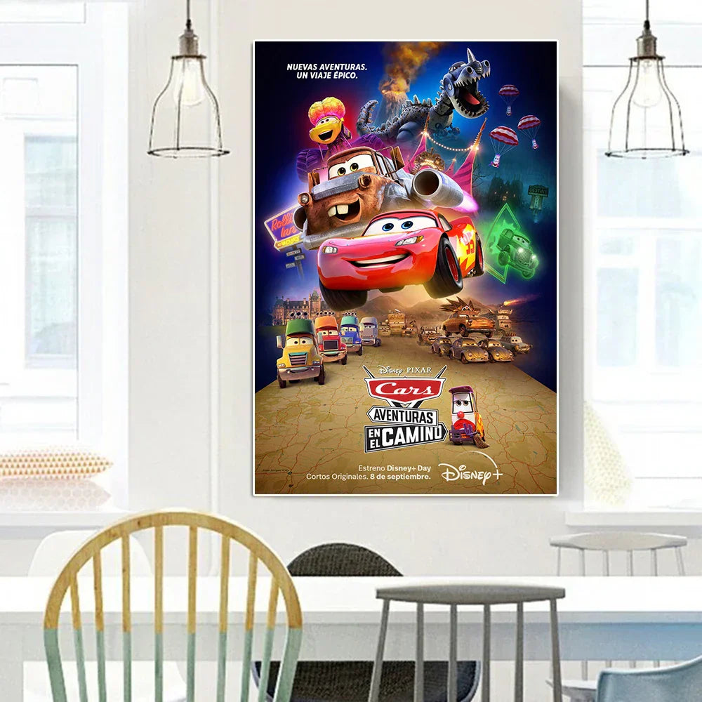 Poster Cars McQueen et ses amis, scène de Radiator Springs – Image 4