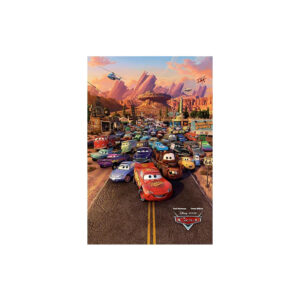 Poster Cars McQueen et ses amis, scène de Radiator Springs