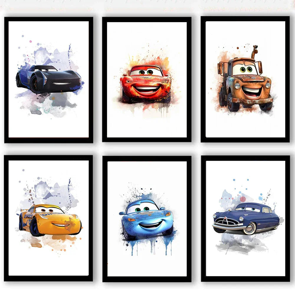 Affiche Cars multiformat - McQueen et ses amis de Radiator Springs – Image 2