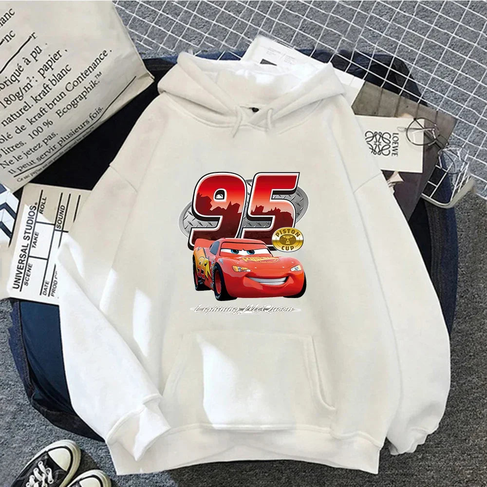 Pull Flash McQueen Cars, tailles S à XXXL