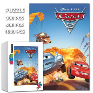 Finn McMissile - Puzzle Cars 2 en 300, 500 ou 1000 pièces