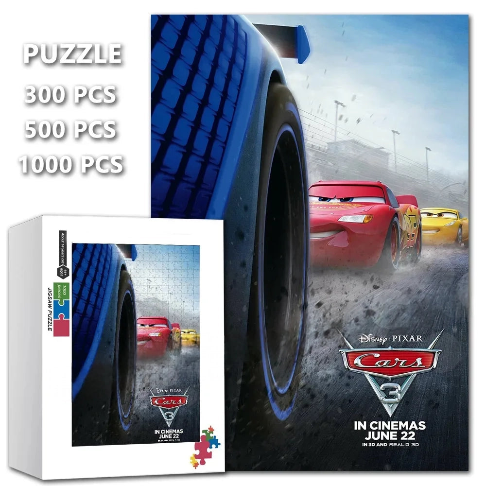 Puzzle Cars avec variante au choix