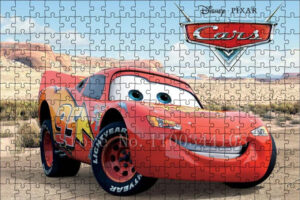 Puzzle Cars Flash McQueen au grand sourire