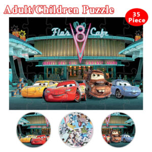 Puzzle Cars Flo's Cafe, variantes 35PCS à 1000PCS
