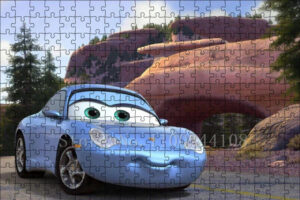 Puzzle Sally Cars avec variantes 300PCS, 500PCS et 1000PCS