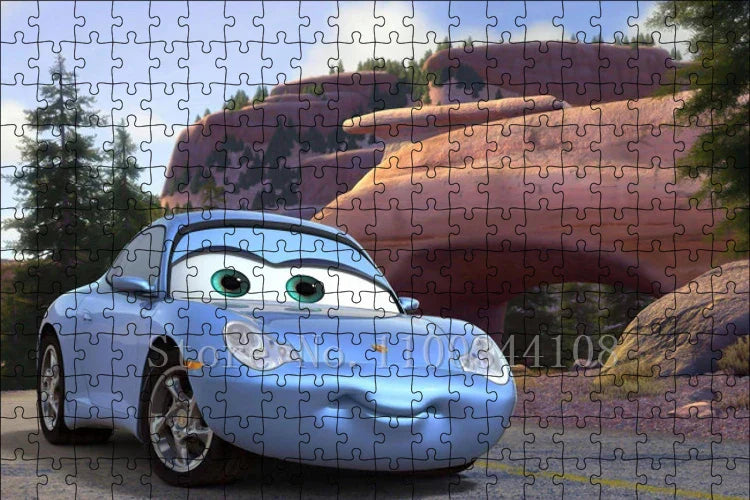 Puzzle Sally Cars avec variantes 300PCS, 500PCS et 1000PCS