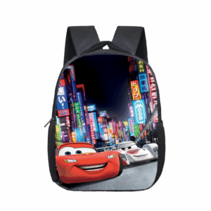 Sac à dos Cars avec McQueen et Shu Todoroki, décor Japon
