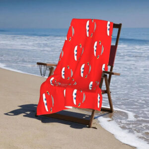 Serviette de plage Cars avec regards multiples de McQueen