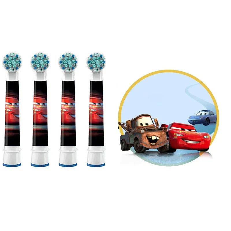 Rechange Cars Lightning McQueen : têtes de brosses, set 4 pcs