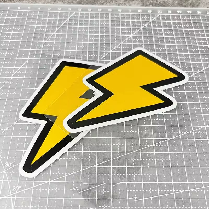 Sticker Cars Éclair jaune au choix – Image 3