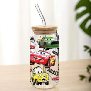 Sticker de transfert pour verre Cars avec McQueen