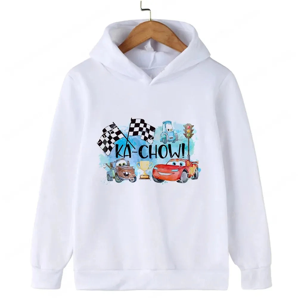 Sweat à capuche enfant Cars « Ka-Chow! » du 3-4 ans au 13-14 ans