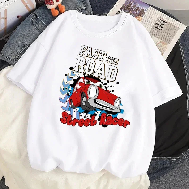 T-shirt style vintage Cars
