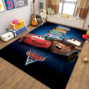Tapis McQueen & Martin Cars 2 en plusieurs dimensions