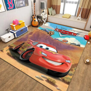 Tapis désert Cars avec McQueen